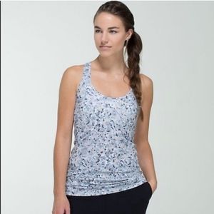 Lululemon Cool Racerback Speckled Tank Top (Size 2)